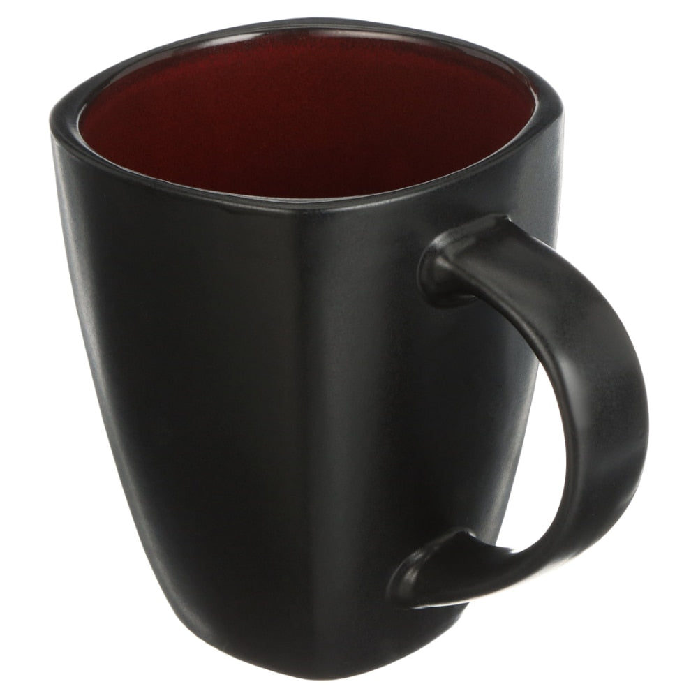 14 oz. Mug, Red Stoneware / 8 Pack - stevesdecorandpets