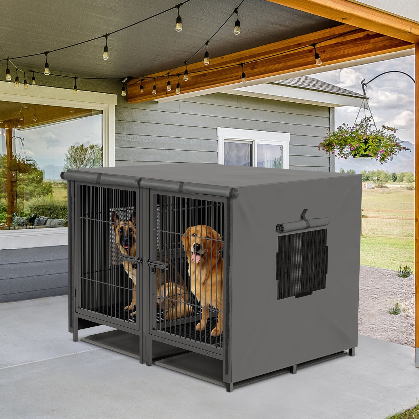 Dog Cage Cover - stevesdecorandpets