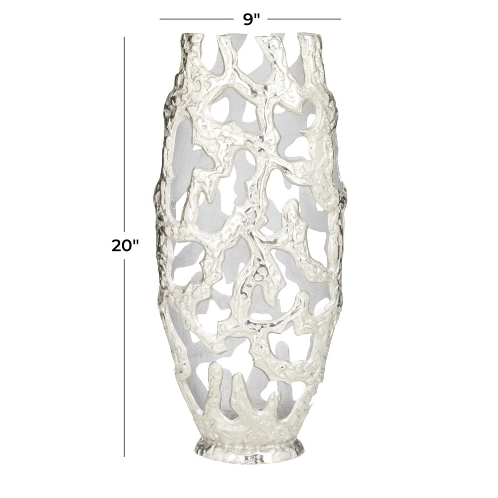 20-Inch Aluminum Vase - stevesdecorandpets