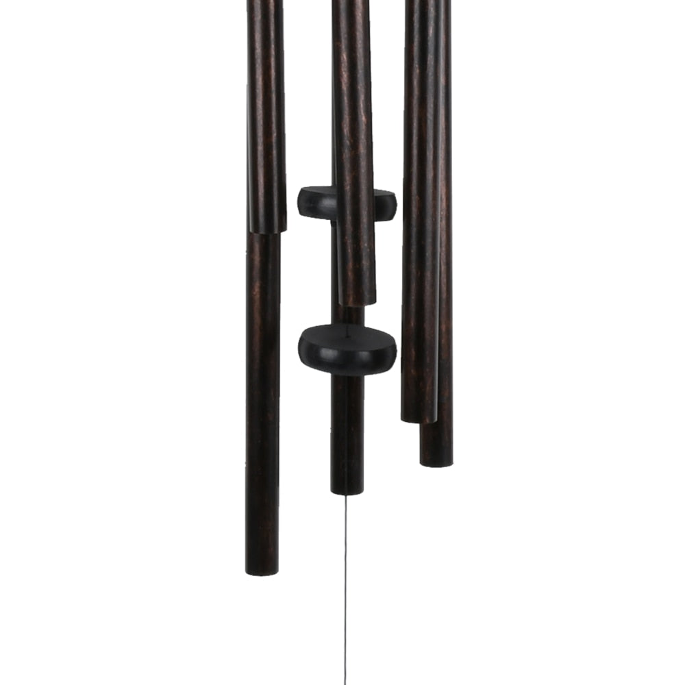 50.4"H Bronze Metal Outdoor Wind Chime - stevesdecorandpets