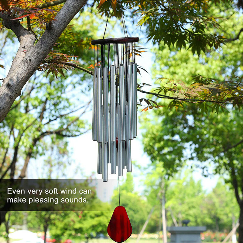 Large 27 Tubes Windchime  Chapel Bells - stevesdecorandpets