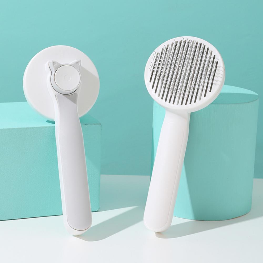 Pet Hair Comb Self Cleaning - stevesdecorandpets