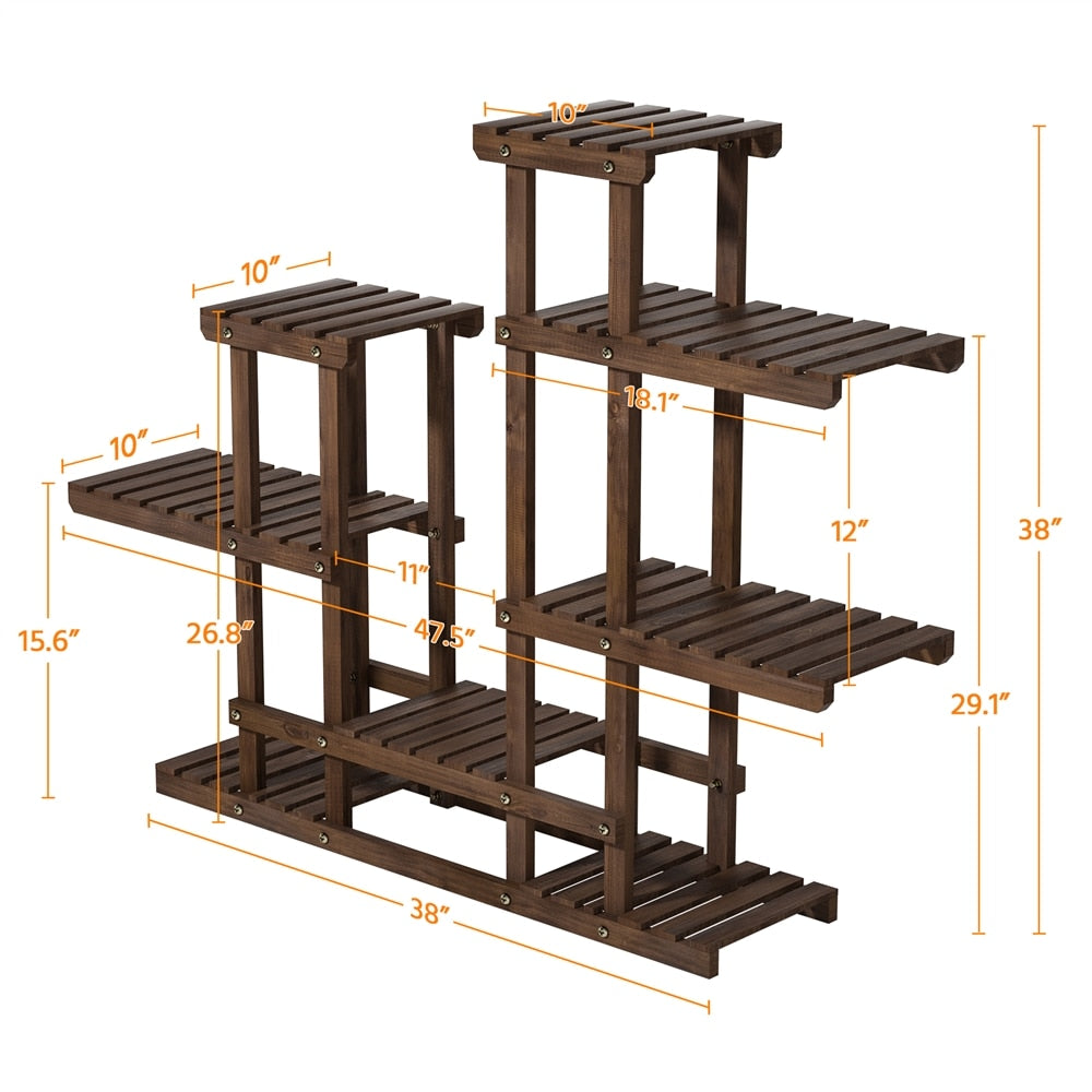 6 Tier Plant Flower Display Stand - stevesdecorandpets