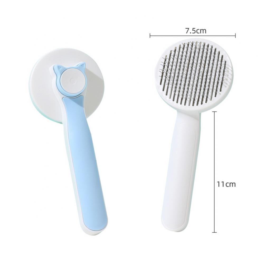 Pet Hair Comb Self Cleaning - stevesdecorandpets