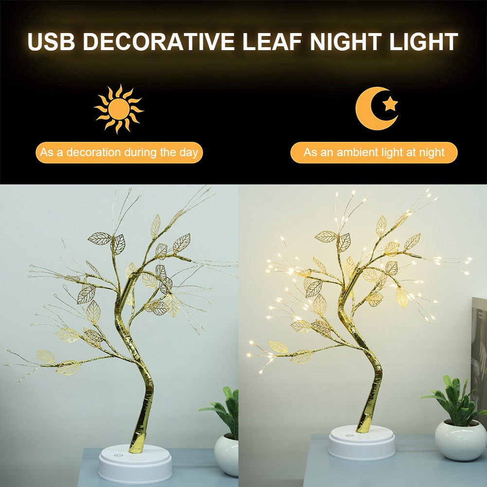 led bonsai tree light LED Bonsai Tree Light Battery Operated LED Night Light – stevesdecorandpets