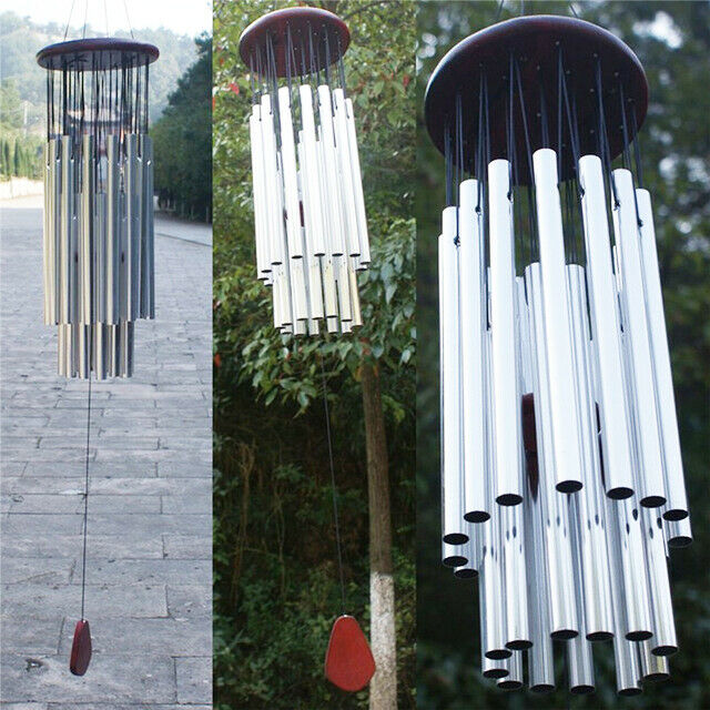 Large 27 Tubes Windchime  Chapel Bells - stevesdecorandpets