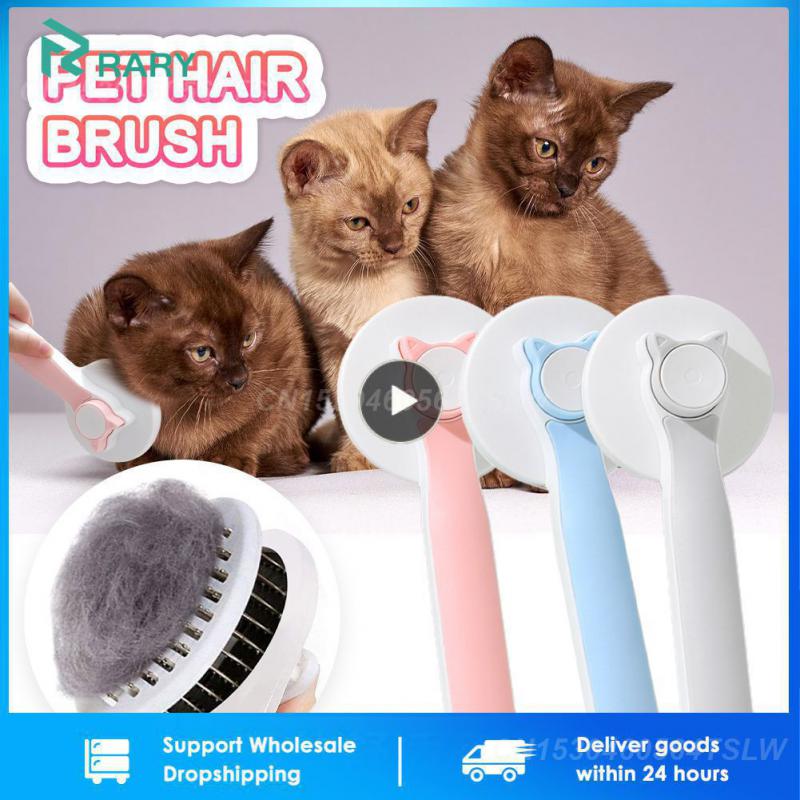 Pet Hair Comb Self Cleaning - stevesdecorandpets