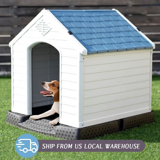 Plastic Waterproof  Pet  House Foldable - stevesdecorandpets