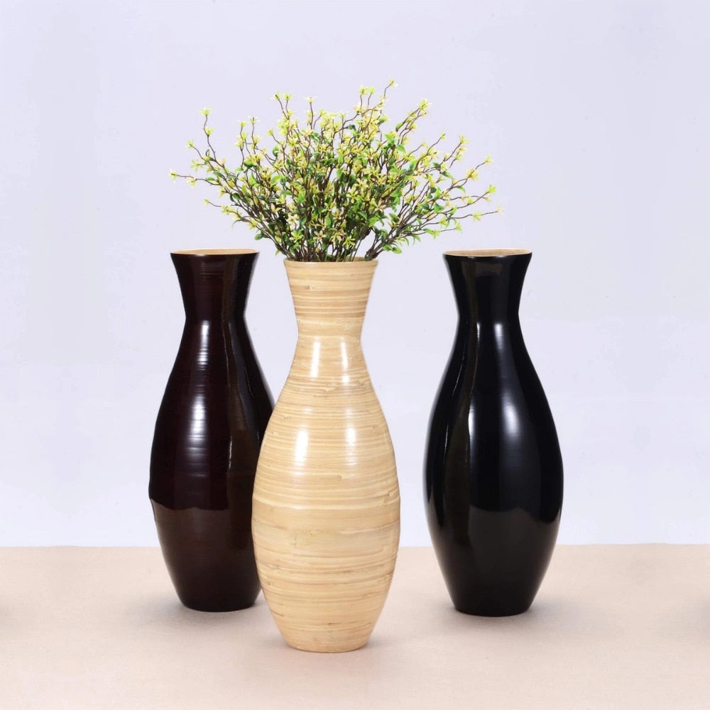 20-Inch Vase Bamboo Tabletop - stevesdecorandpets