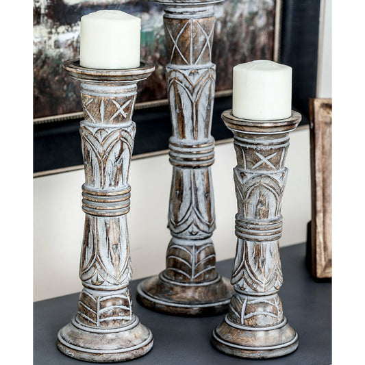 Set of 3 Home Decoration Candle Holders - stevesdecorandpets